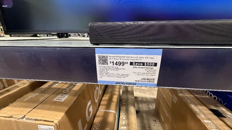 Retail Display and Price Tag