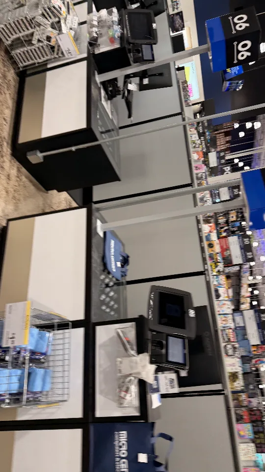 Electronics Store Checkout Lanes