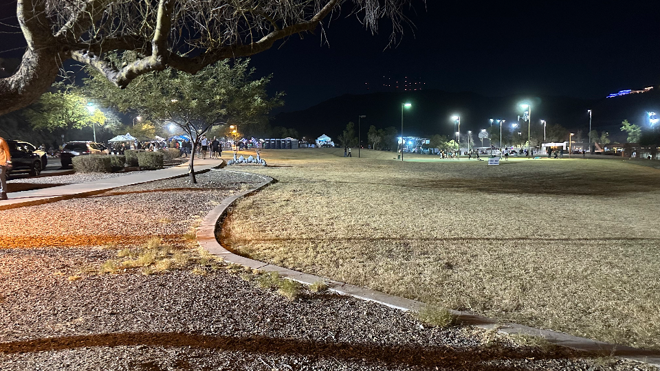 Night Gathering at the Park